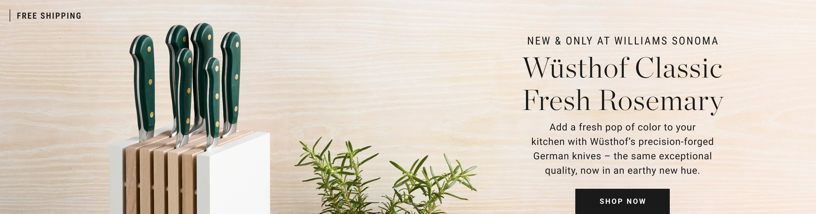 Shop Wüsthof Classic Fresh Rosemary Collection
