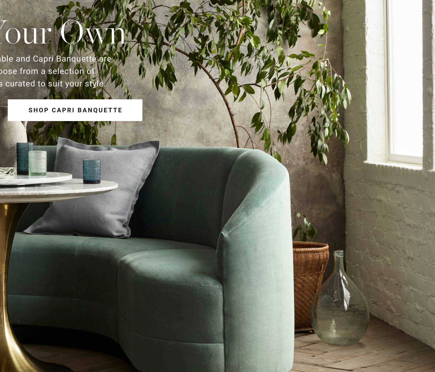 Shop Capri Banquette