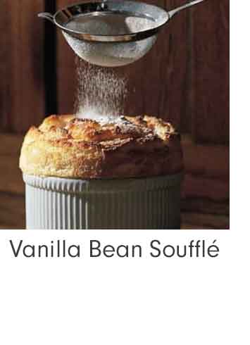 Vanilla Bean Souffl&eacute;