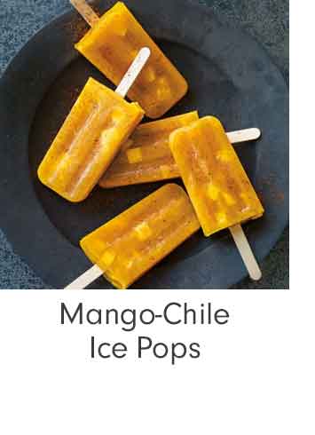 Mango-Chile Ice Pops