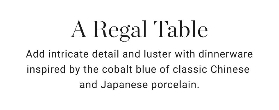 A Regal Table A Regal Table