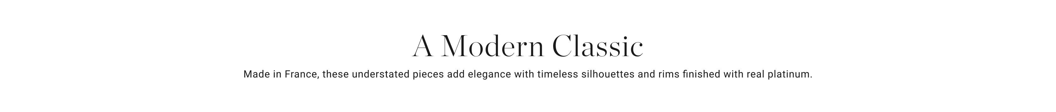 A Modern Classic A Modern Classic