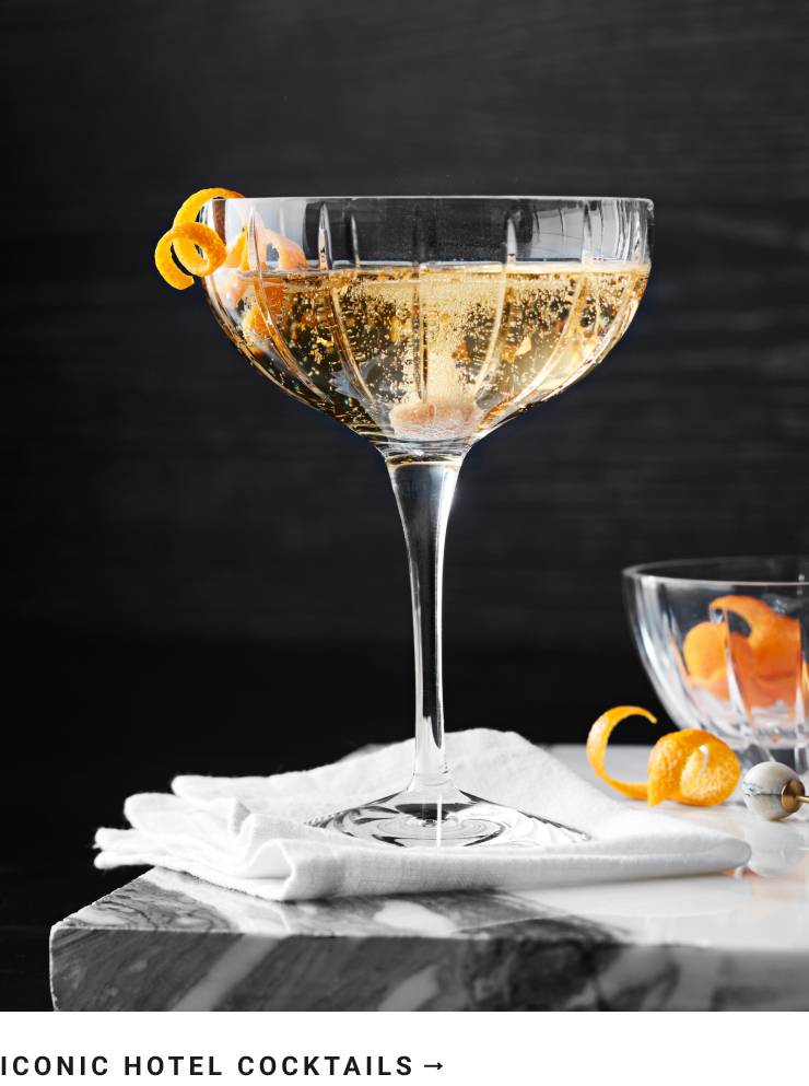Iconic Hotel Cocktails