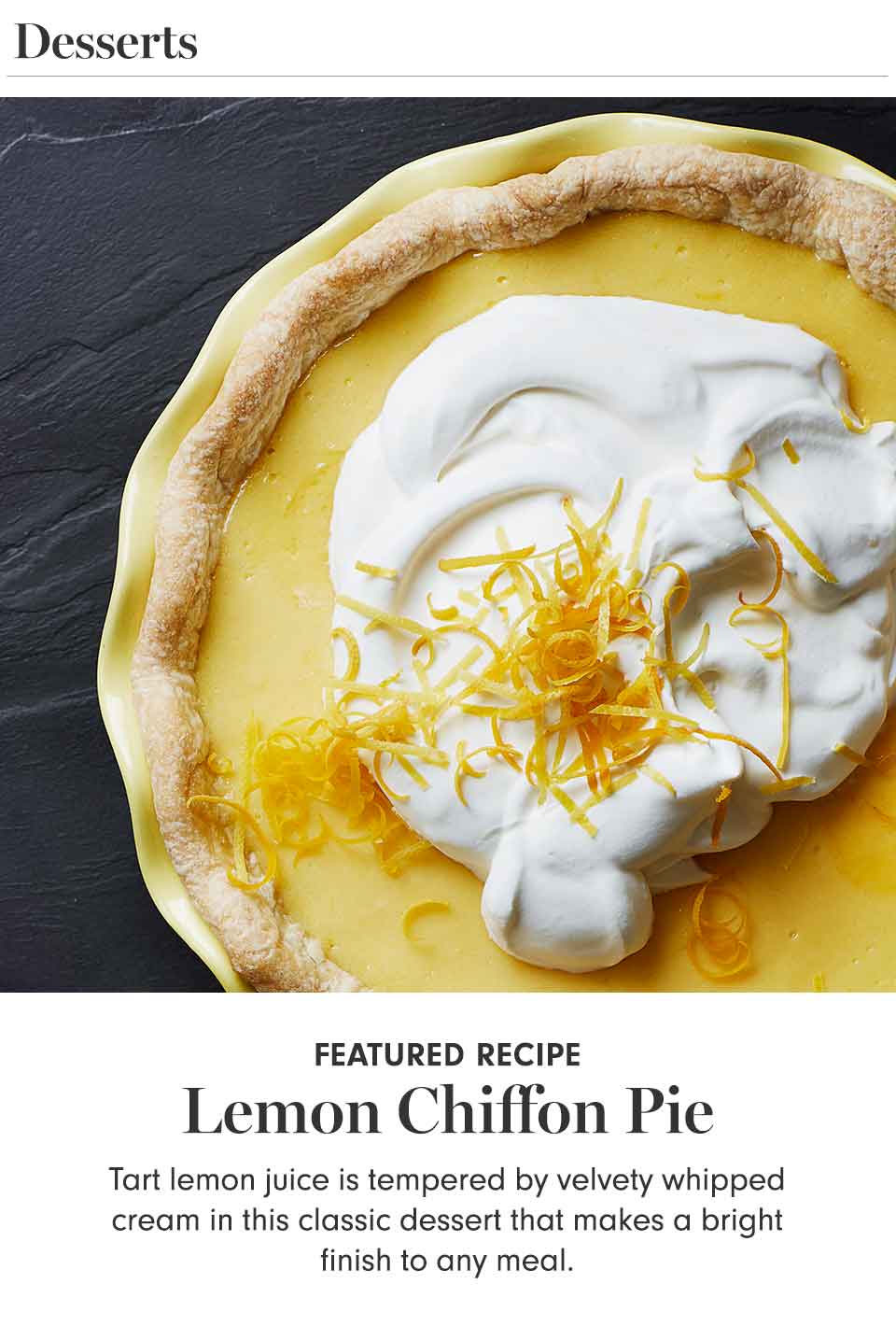 Desserts Featured Recipe