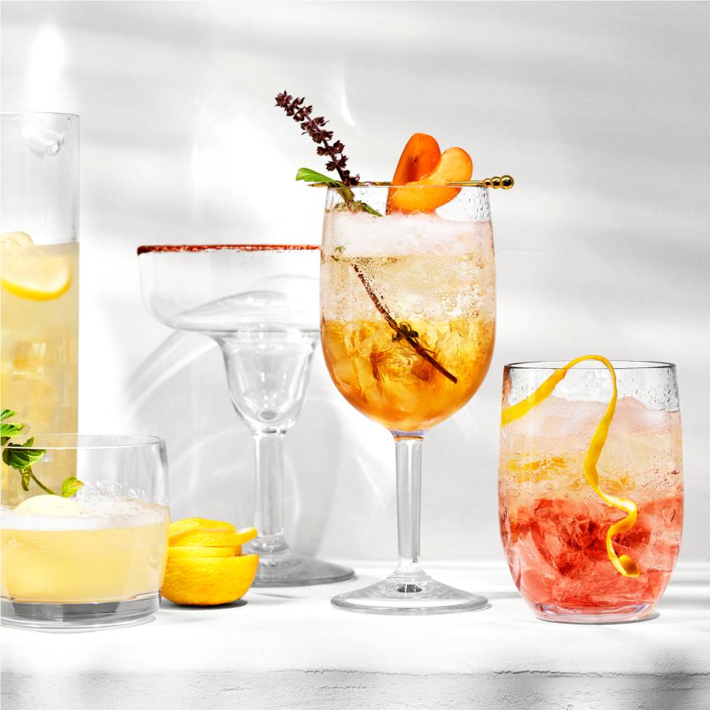 DuraClear® Outdoor Shatterproof Drinkware Collection