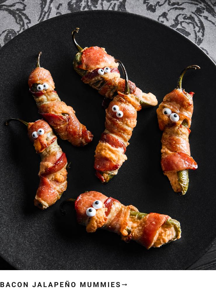 Bacon Jalapeño Mummies