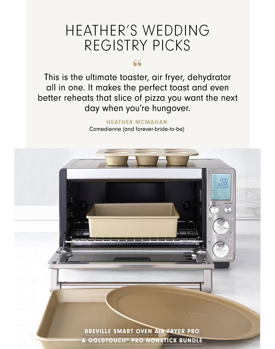Breville Smart Oven Air Fryer Pro & Williams Sonoma Goldtouch&reg; Pro Nonstick 4-Piece Bundle 