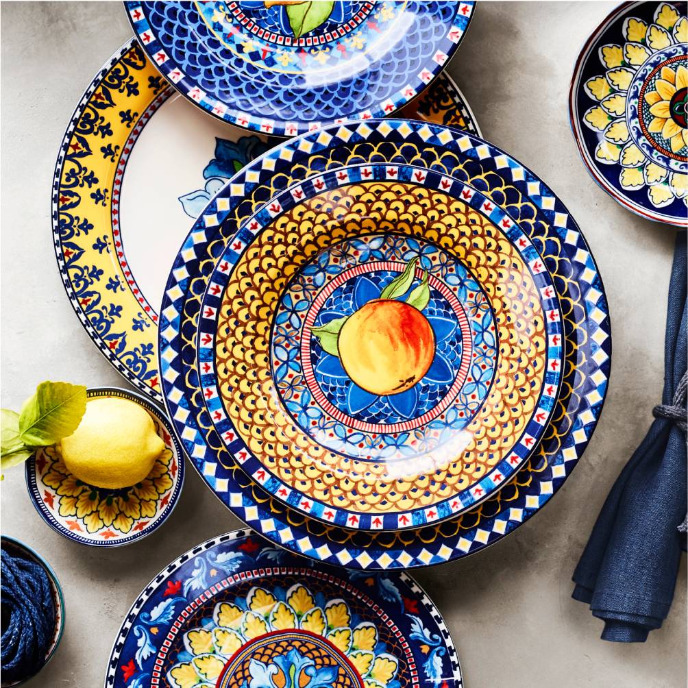Sicily Outdoor Melamine Collection