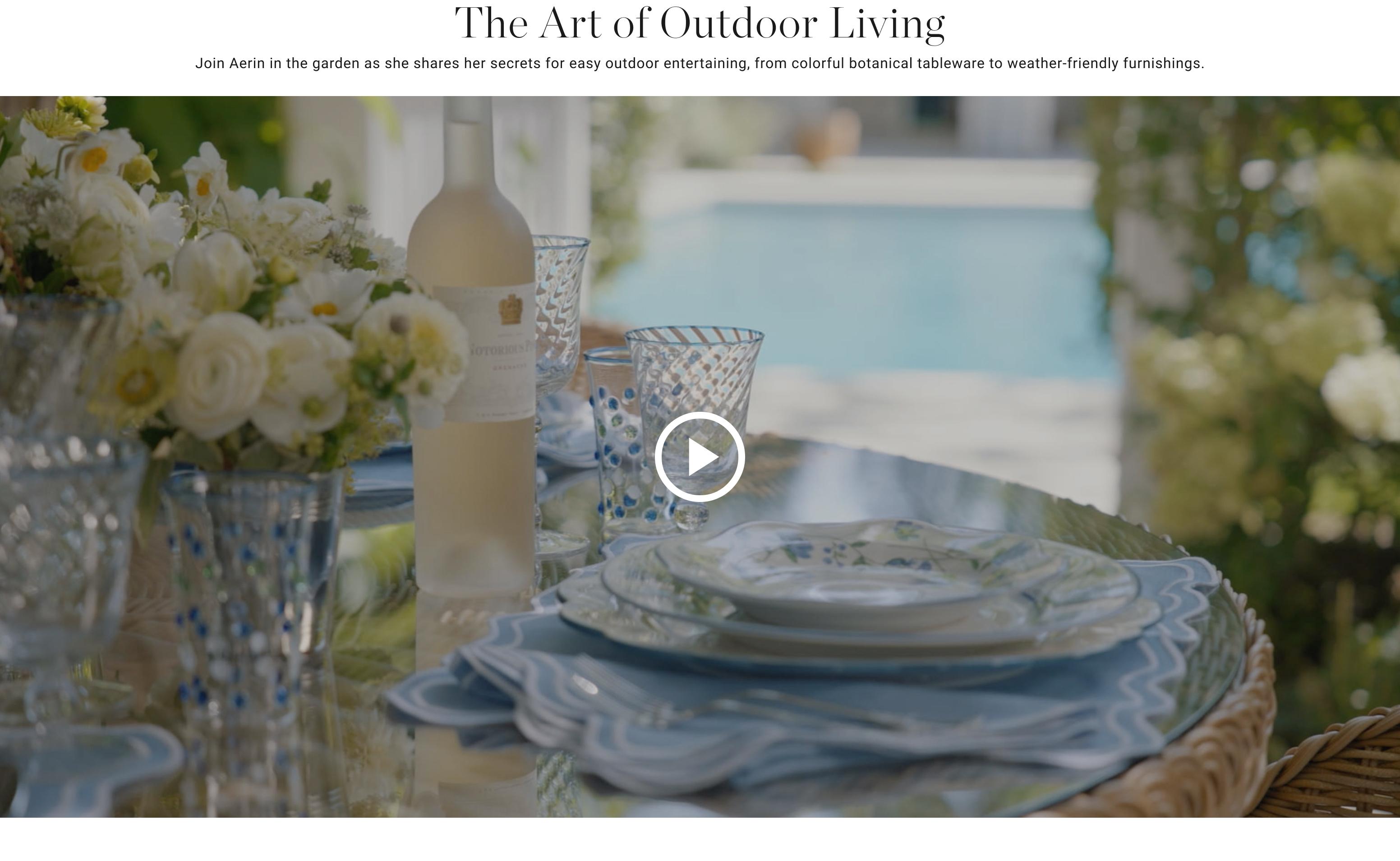 The Art of Outdoor Living