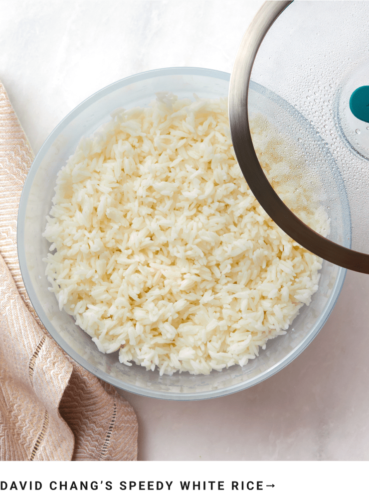 David Chang's Speedy White Rice