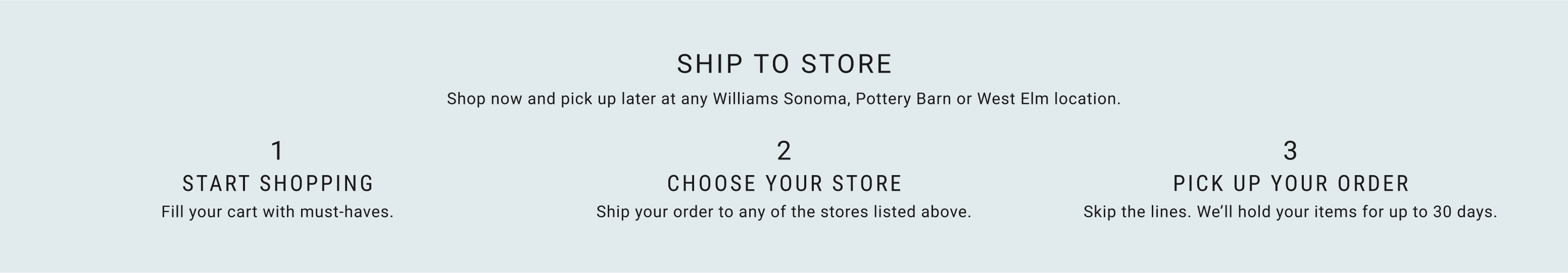 Shop to Store