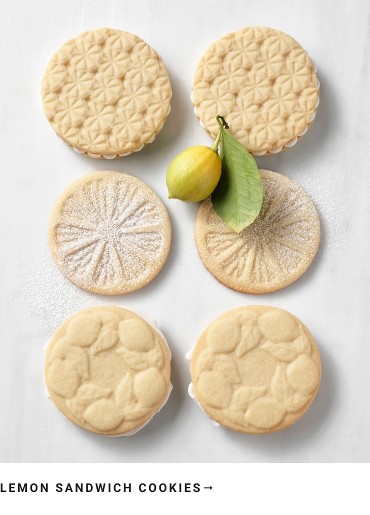 Lemon Sandwich Cookies 