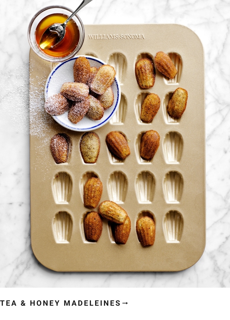Tea & Honey Madeleines