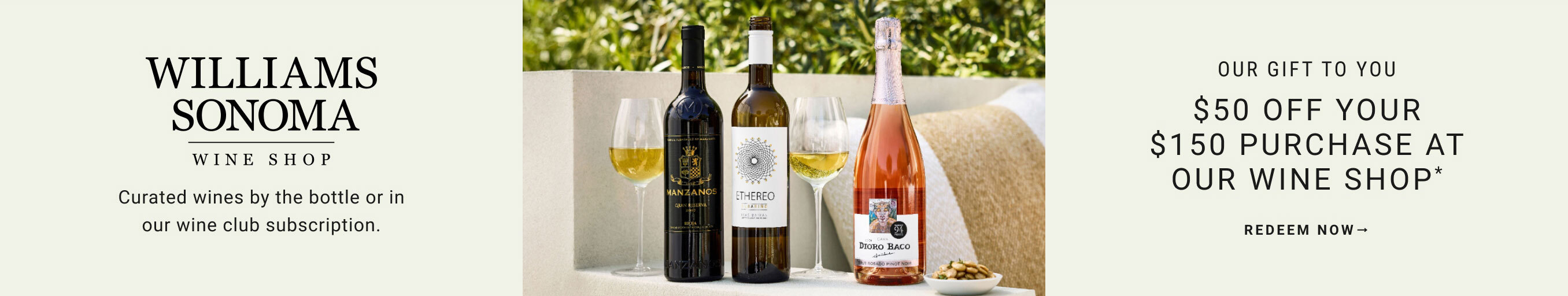 Williams Sonoma Wine Shop