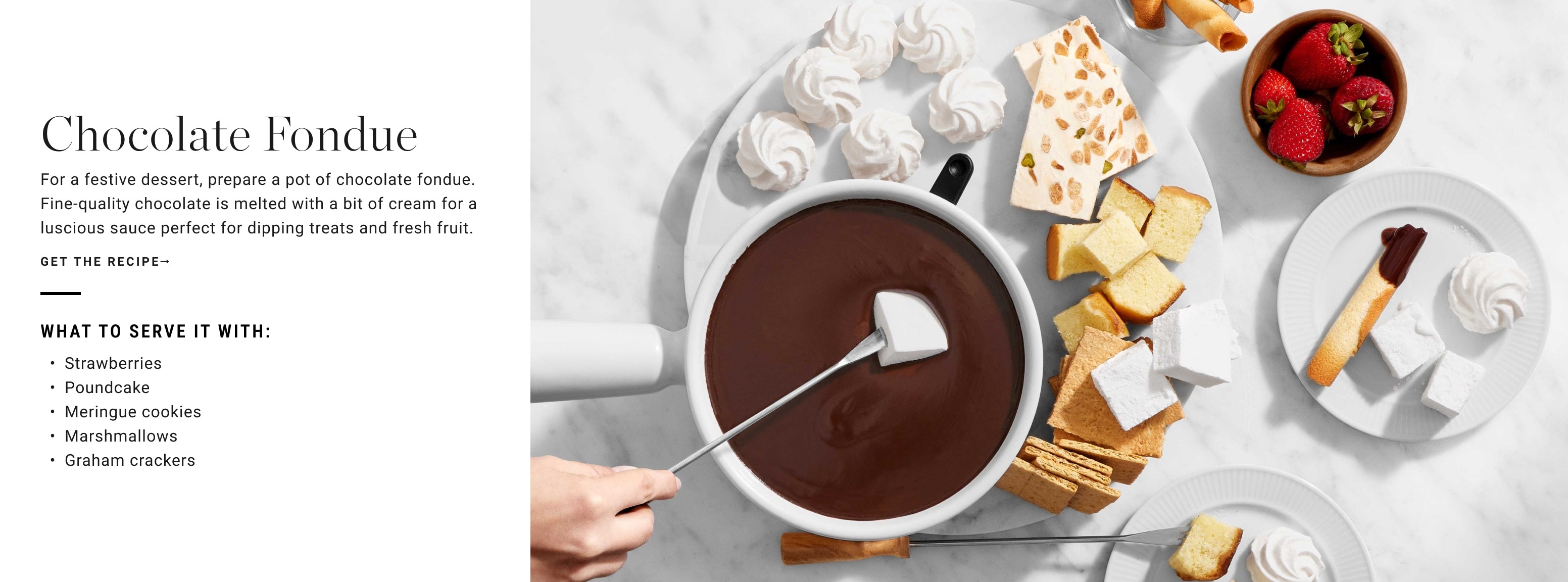 Get the Recipe for Chocolate Fondue