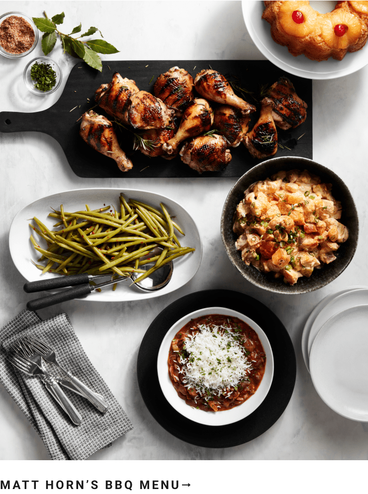 Matt Horn's BBQ Menu