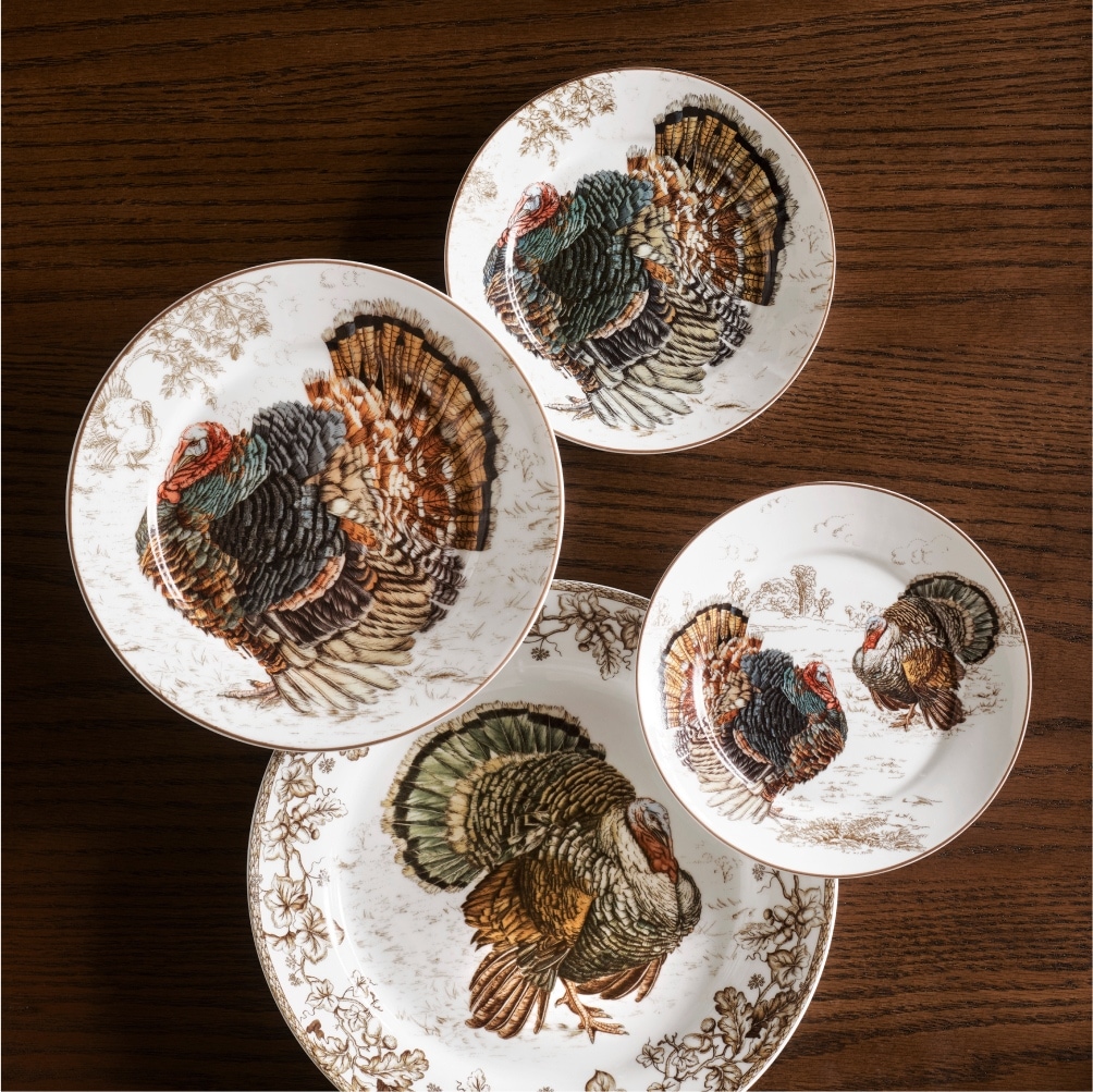 Plymouth Turkey Dinnerware Collection