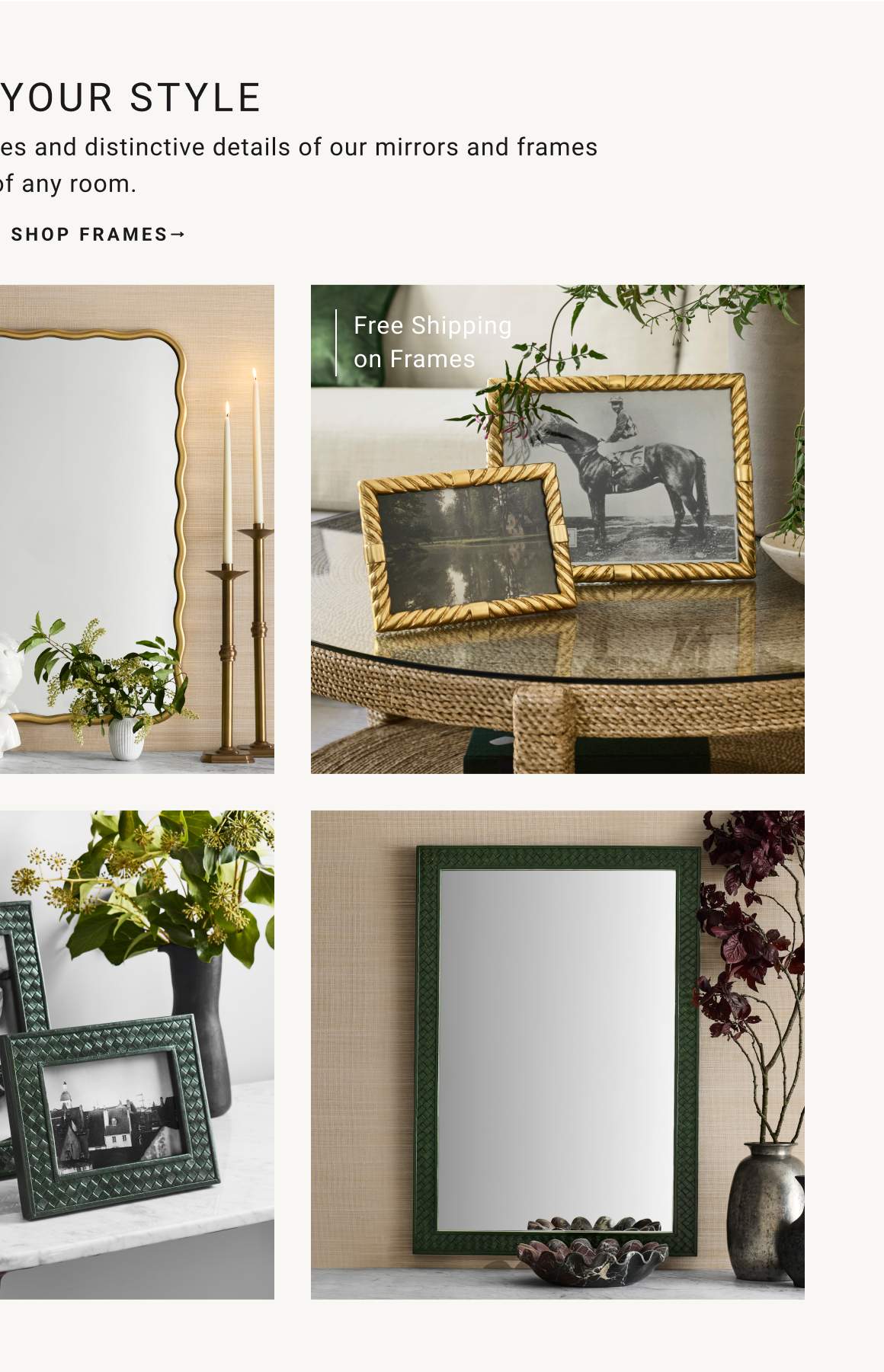 Shop Frames