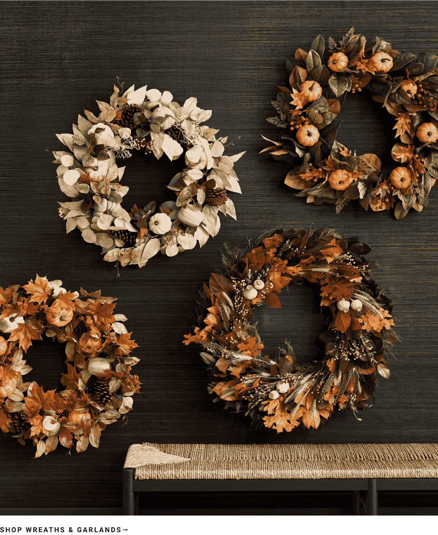 Shop Wreaths & Garlands