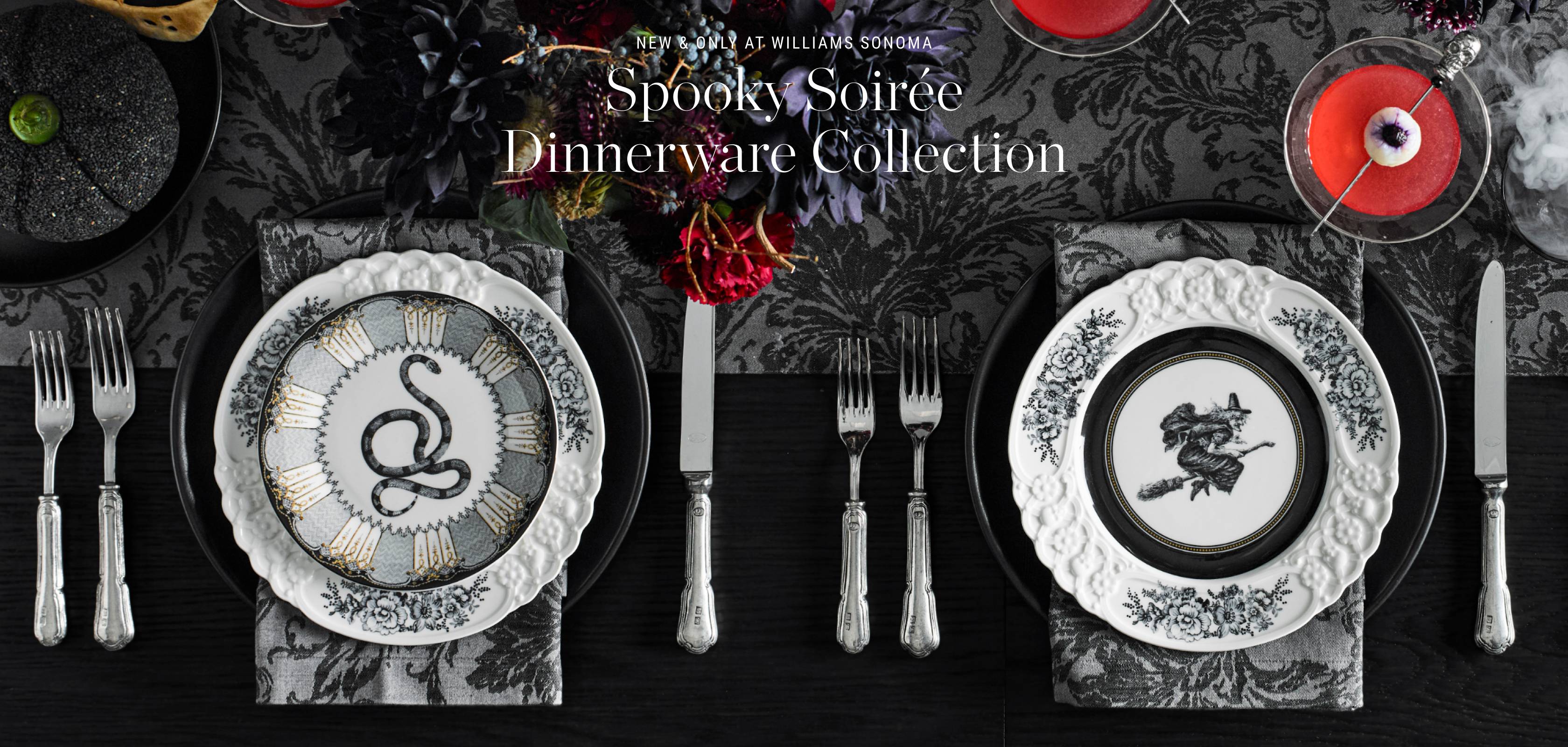 Spooky Soirée Dinnerware Collection Spooky Soirée Dinnerware Collection