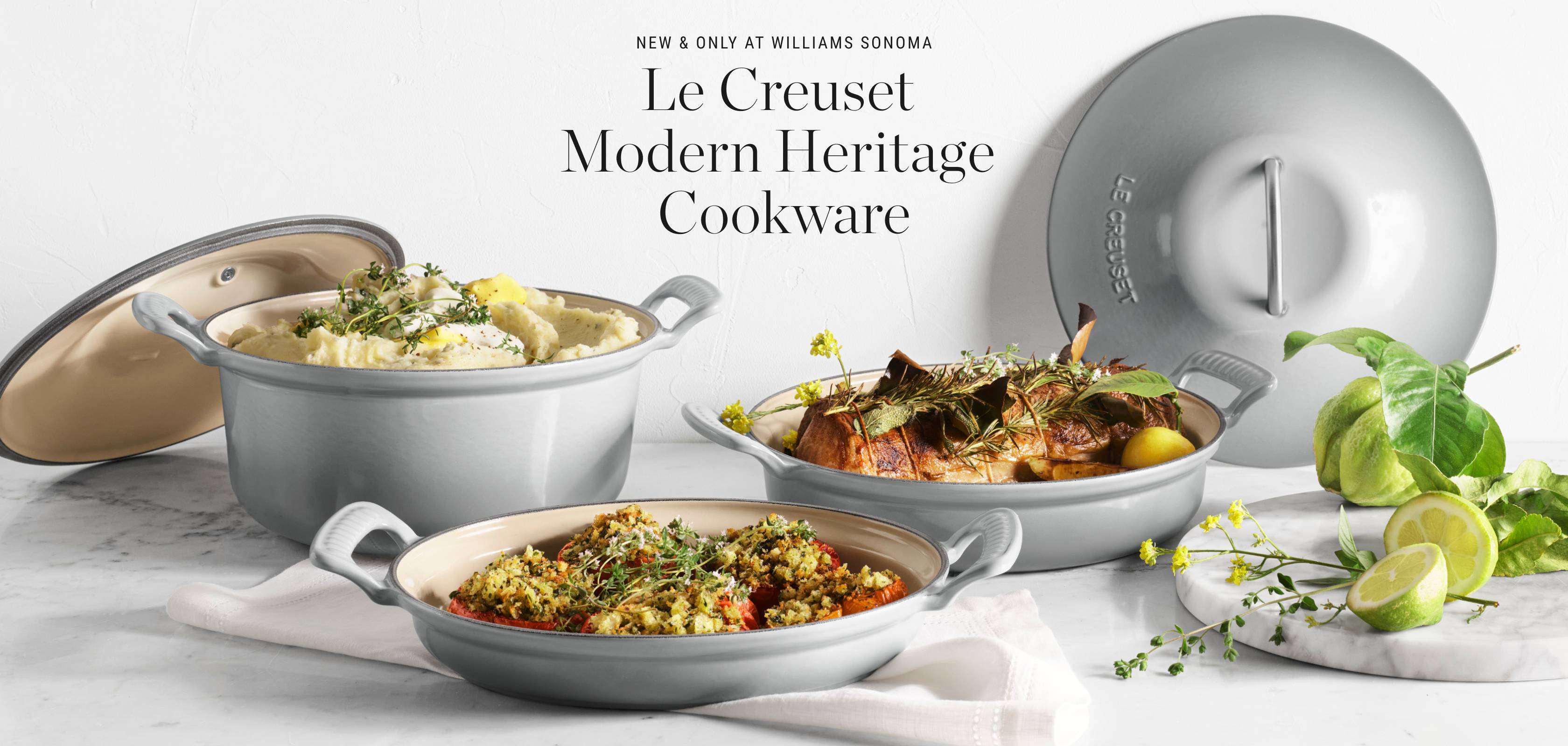 Le Creuset Modern Heritage Cookware Le Creuset Modern Heritage Cookware