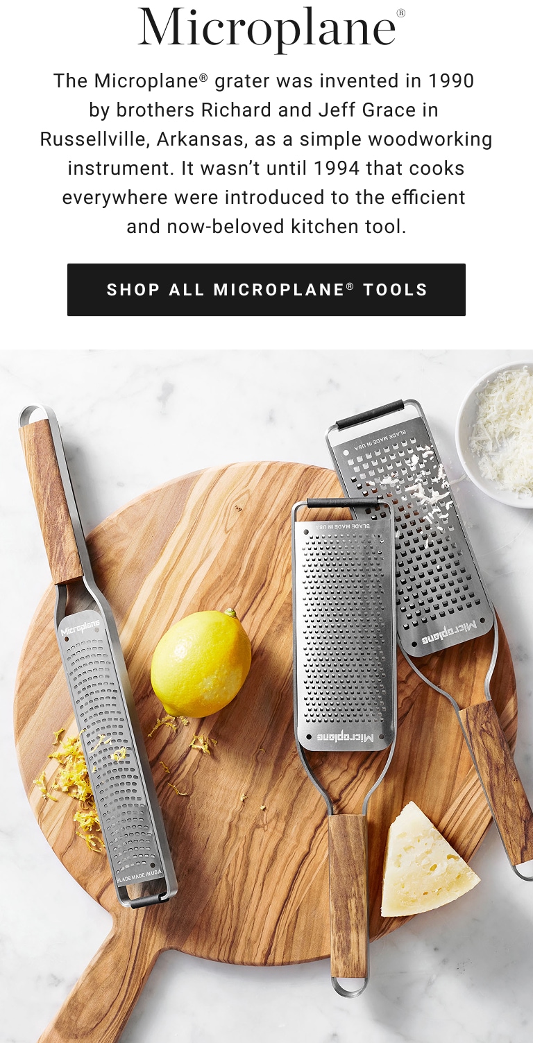 Microplane® Kitchen Tools: Graters & Zesters | Williams Sonoma