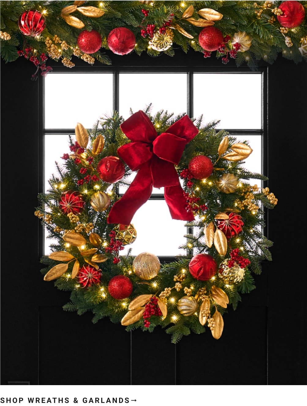 Shop Wreaths & Garlands