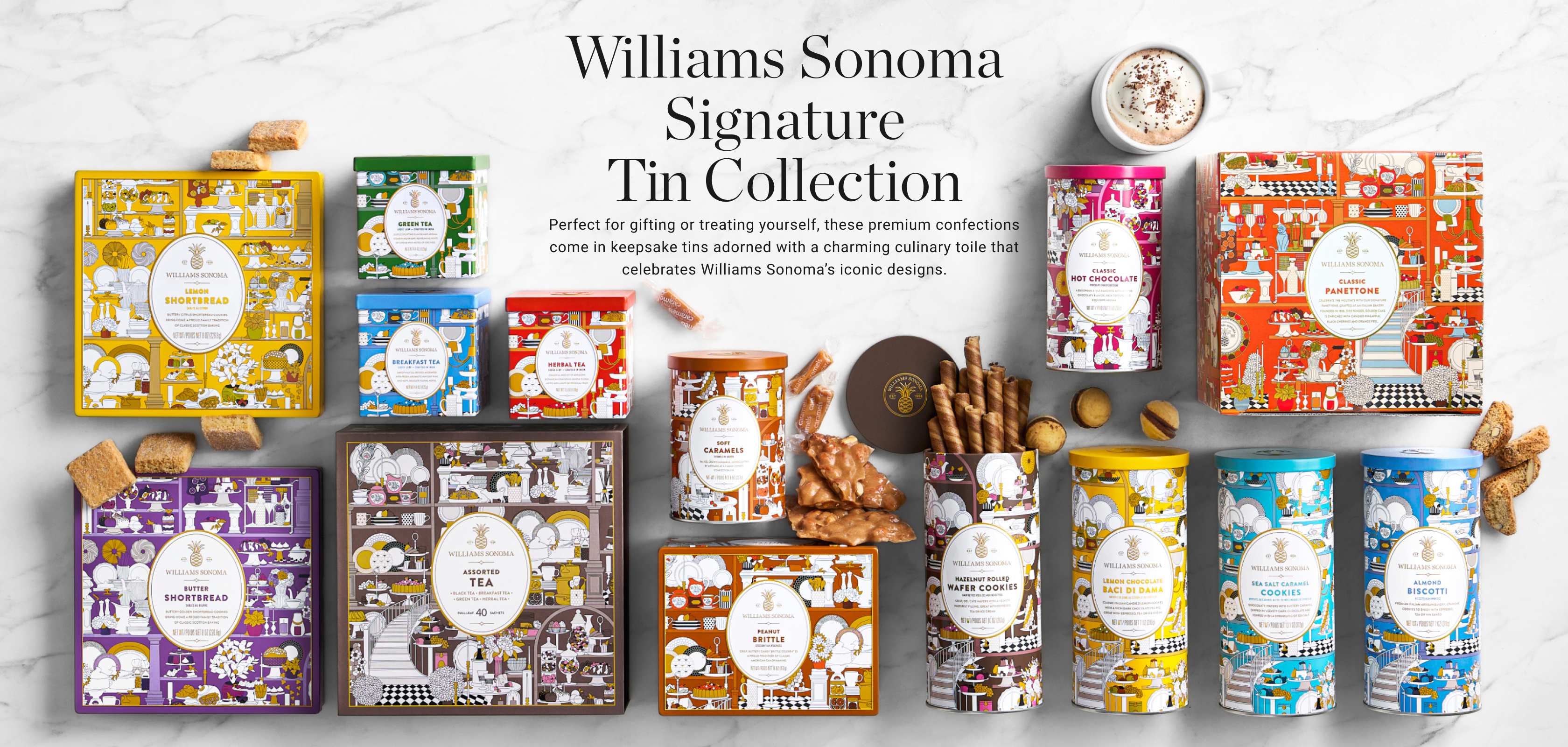 Williams Sonoma Signature Tin Collection