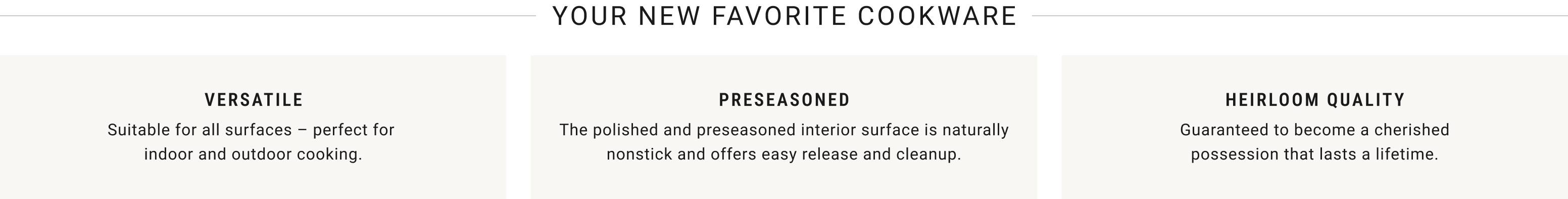 Your New Favorite Cookware