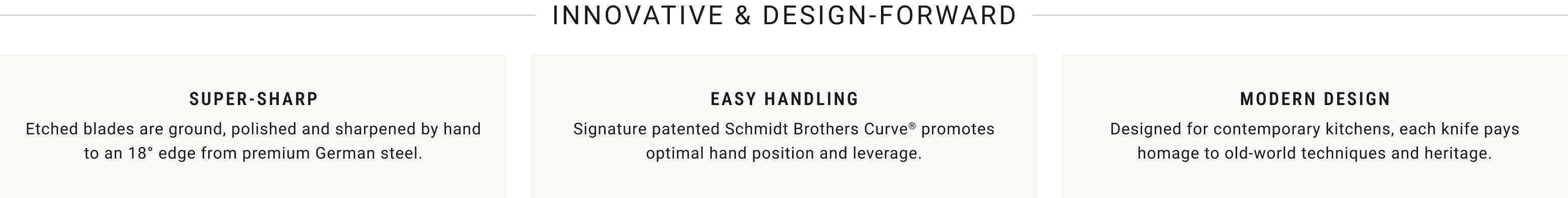 Innovative & Design-Forward