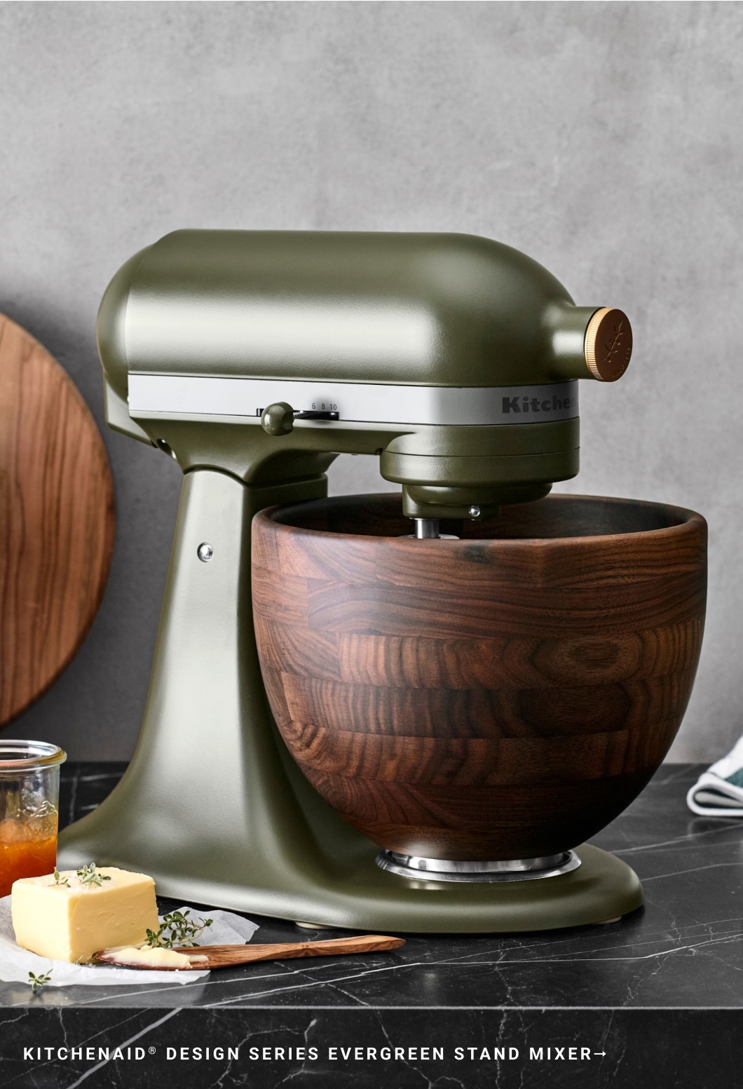 Shop KitchenAid® Design Series Evergreen Stand Mixer