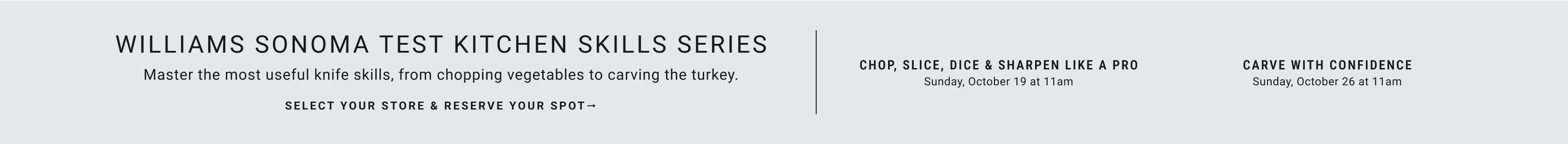 October Skills Series