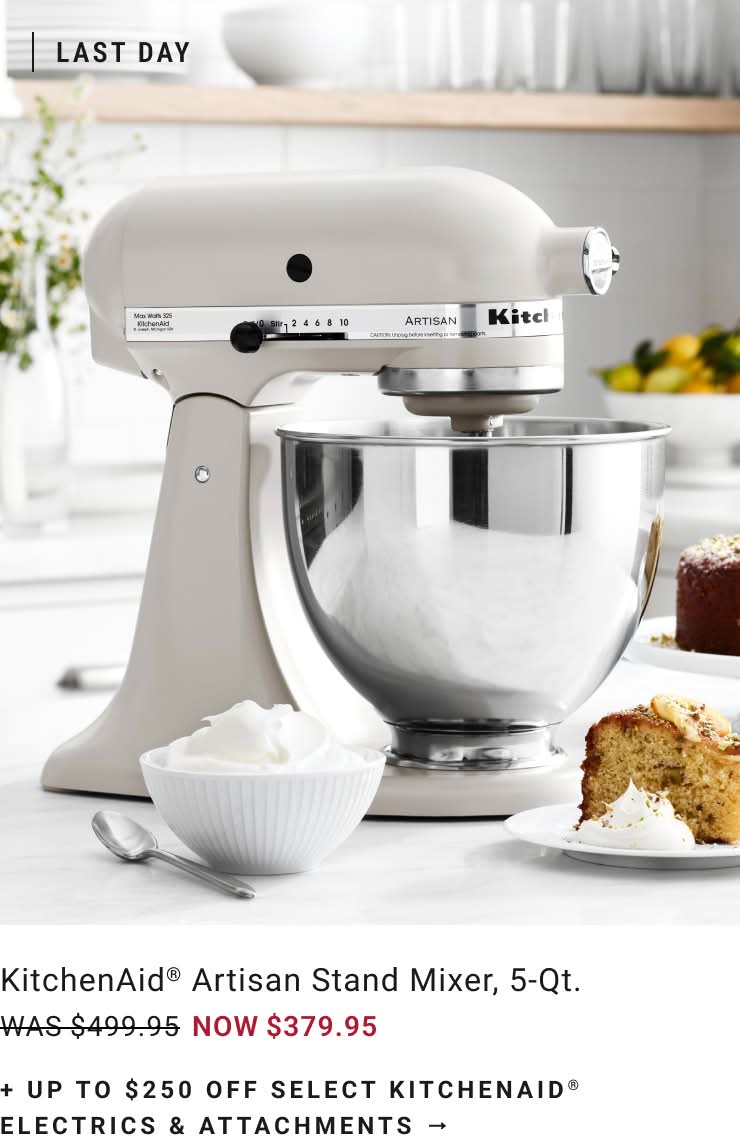 Shop KitchenAid® Stand Mixers