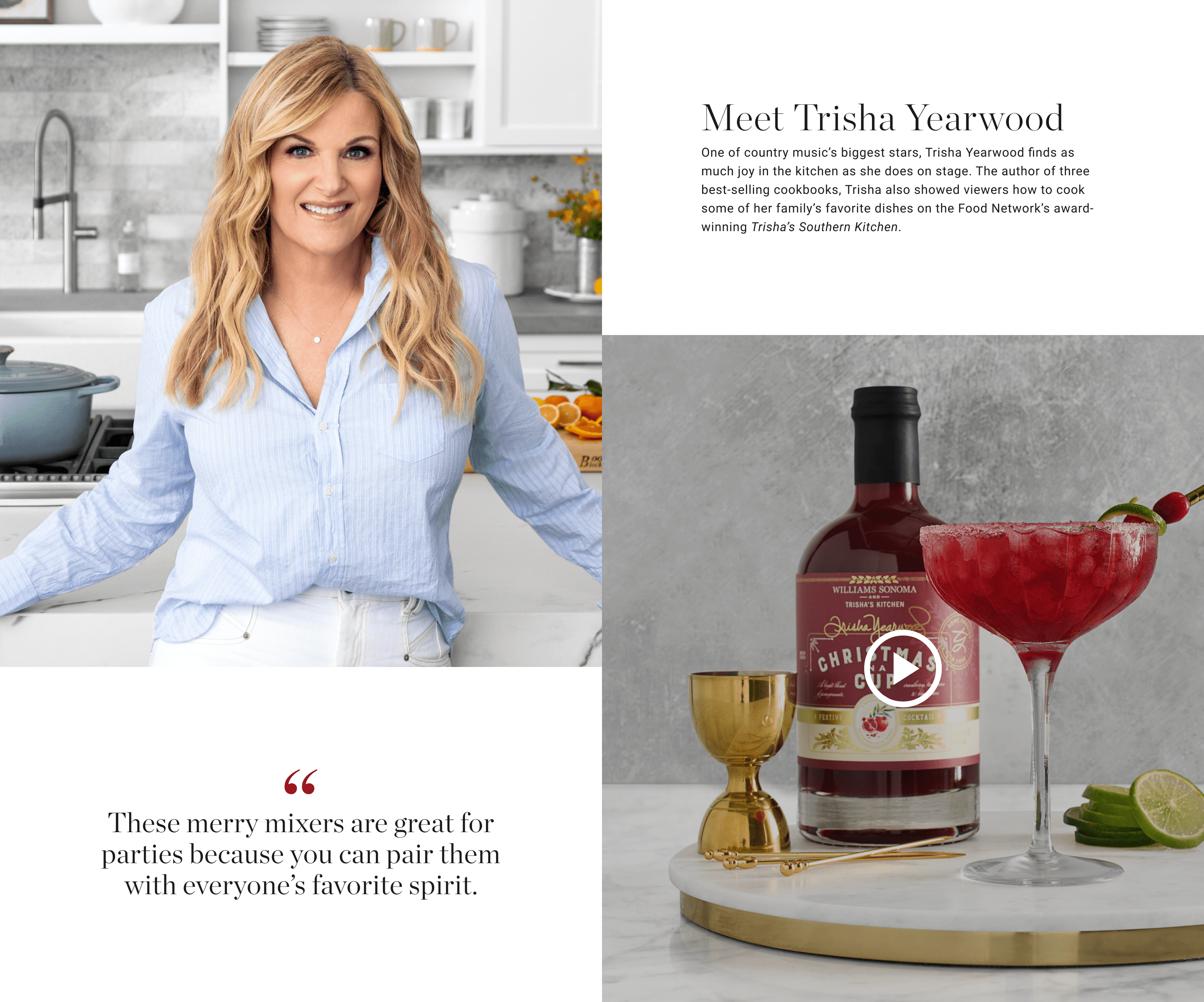 New from Trisha's Kitchen