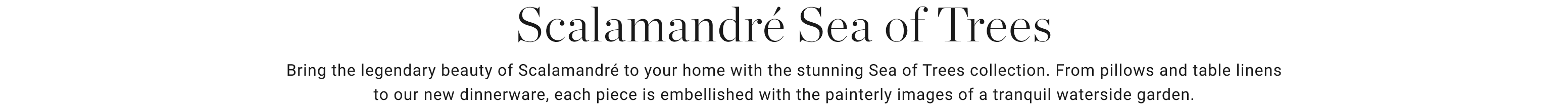 Scalamandr&eacute; Sea of Trees
