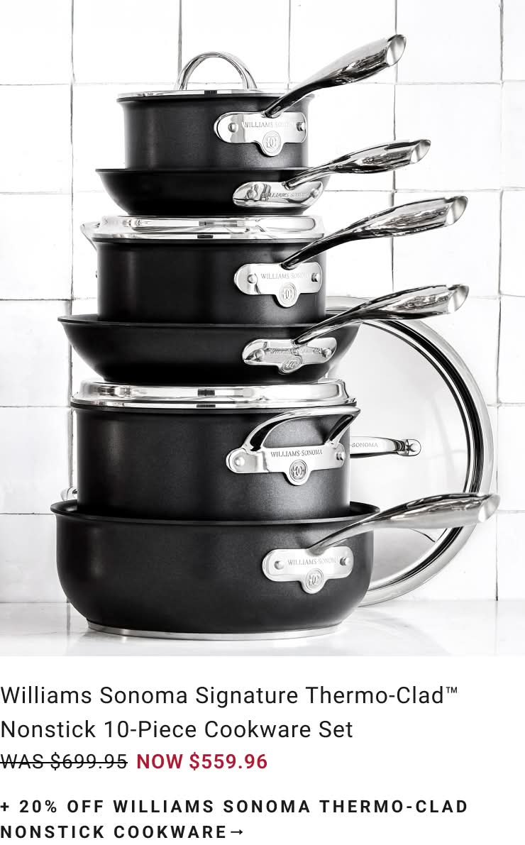 Shop Williams Sonoma Thermoclad Nonstick Cookware