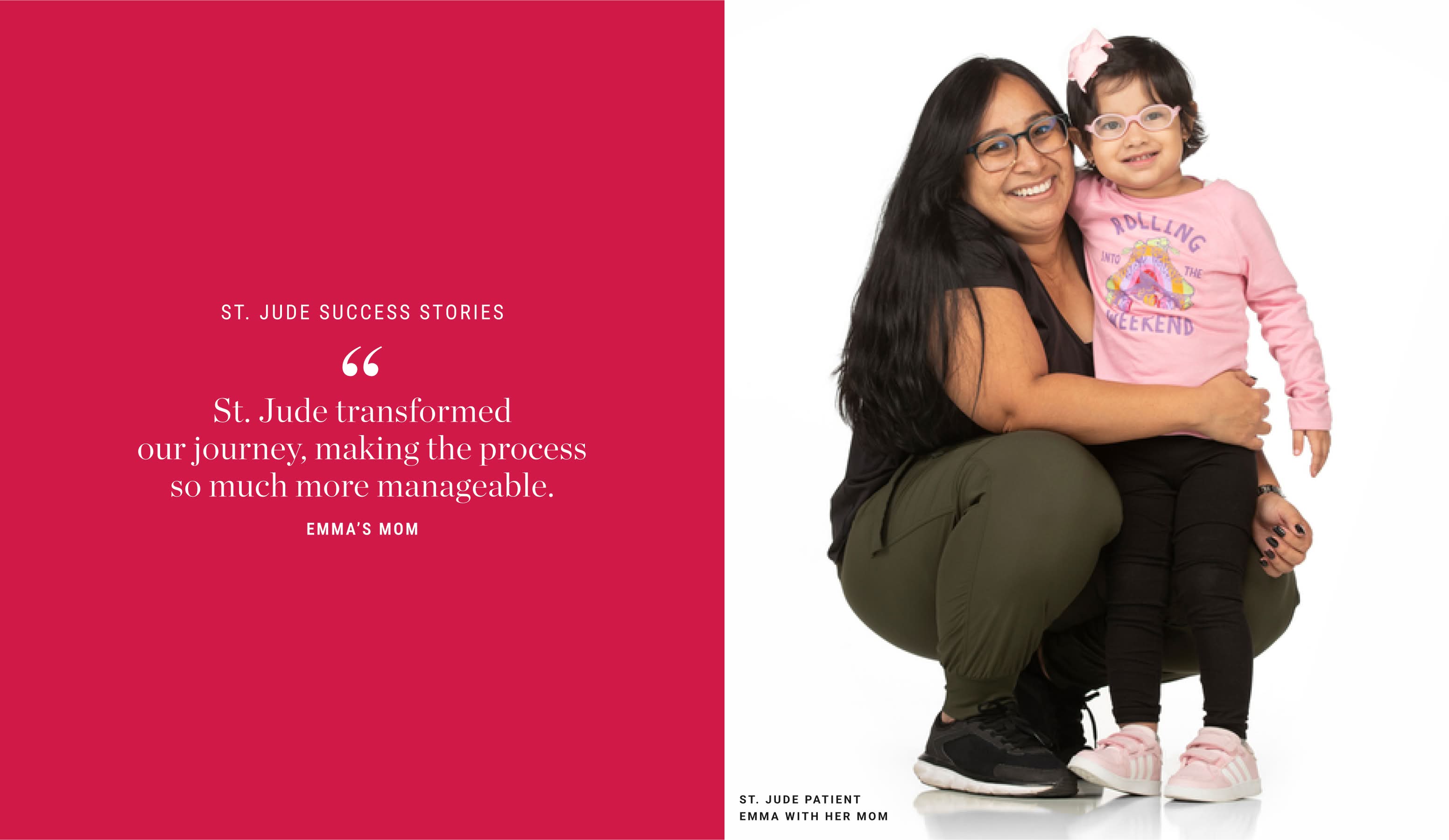 St. Jude Patient Emma with Her Mom St. Jude Patient Emma with Her Mom