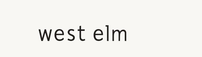 west elm west elm