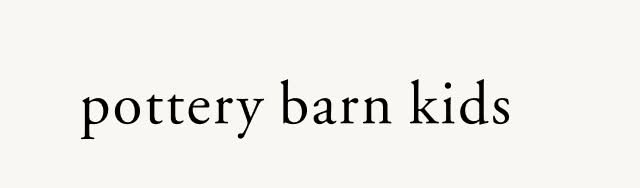 Pottery Barn Kids Pottery Barn Kids