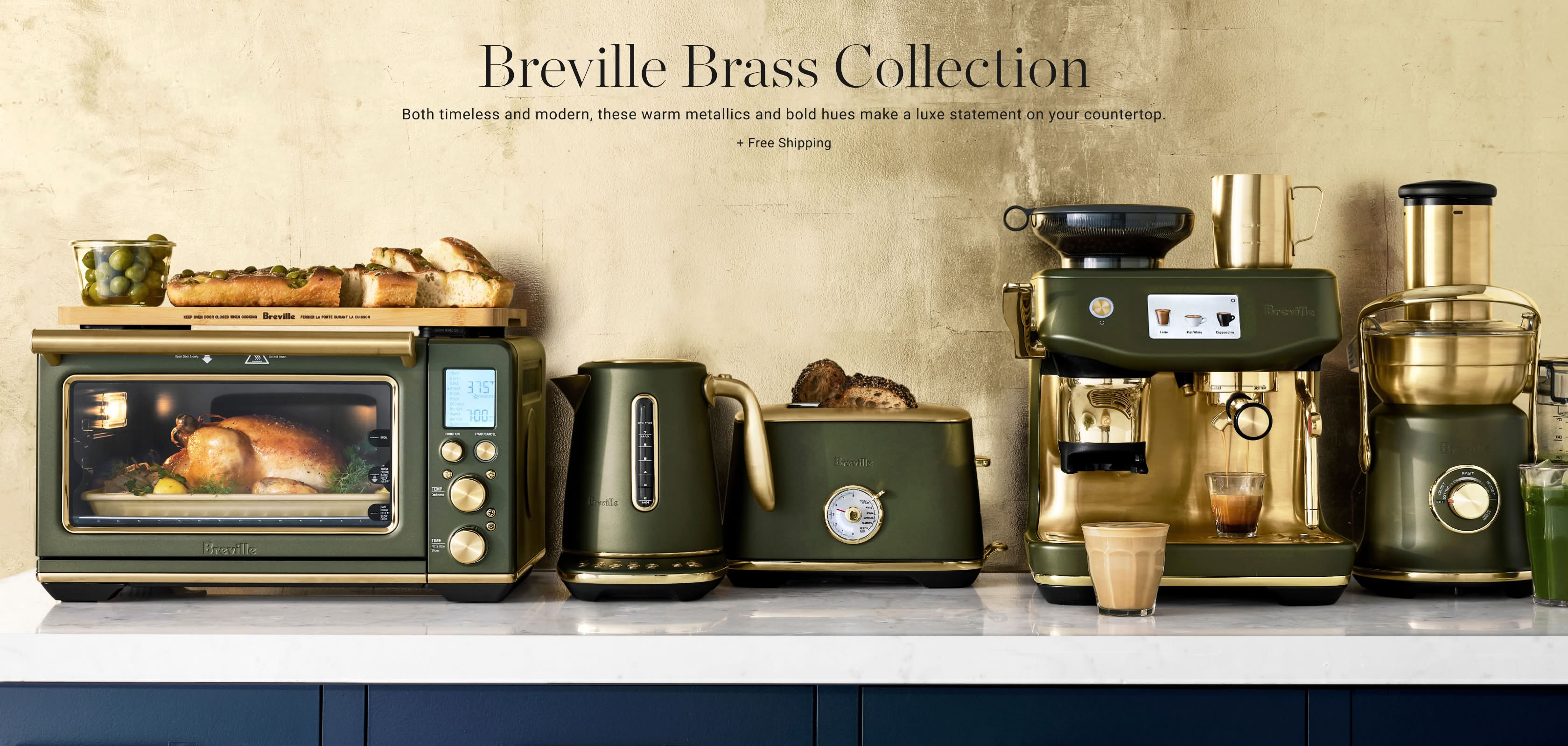 Breville Brass Collection
