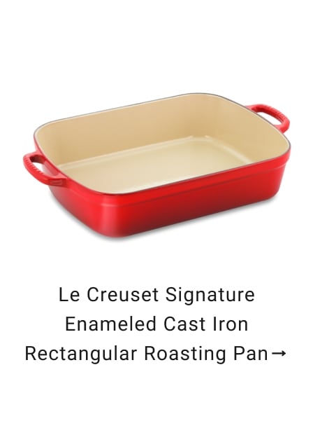 Le Creuset Signature Enameled Cast Iron Rectangular Roasting Pan