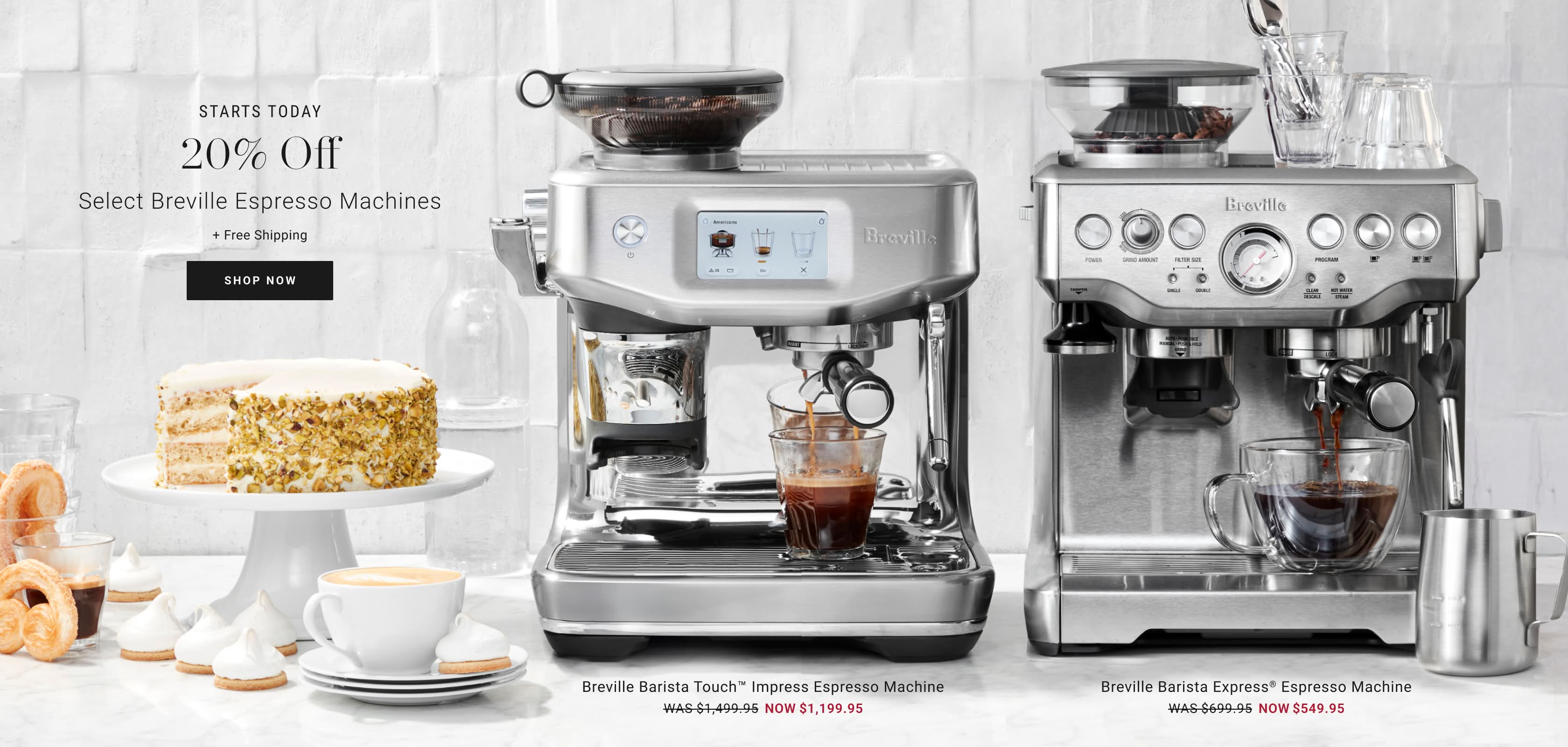 Shop Breville Espresso Machines Shop Breville Espresso Machines