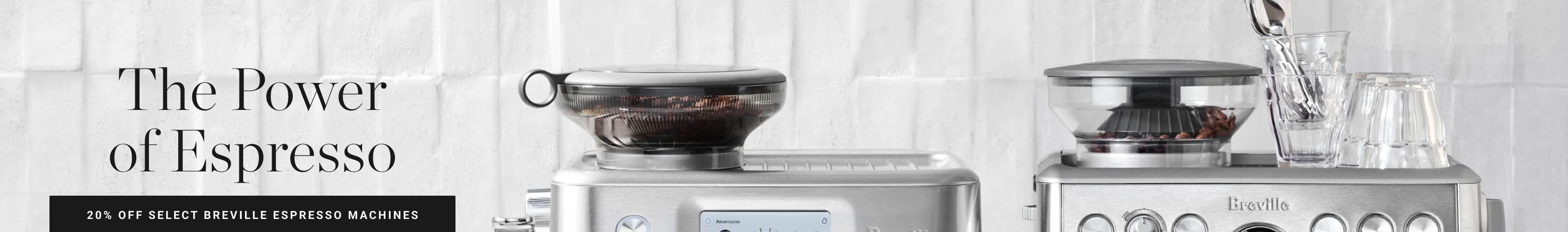 Shop Breville Espresso Machines Shop Breville Espresso Machines