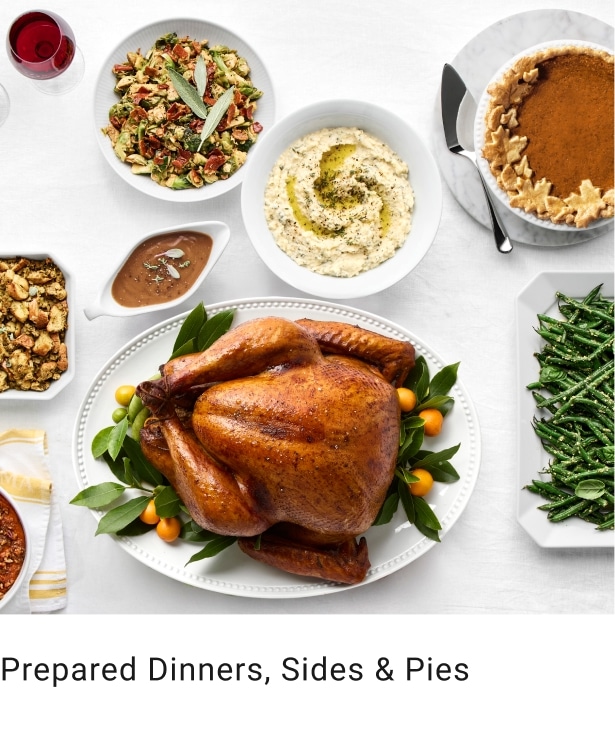 Prepared Dinners, Sides & Pies