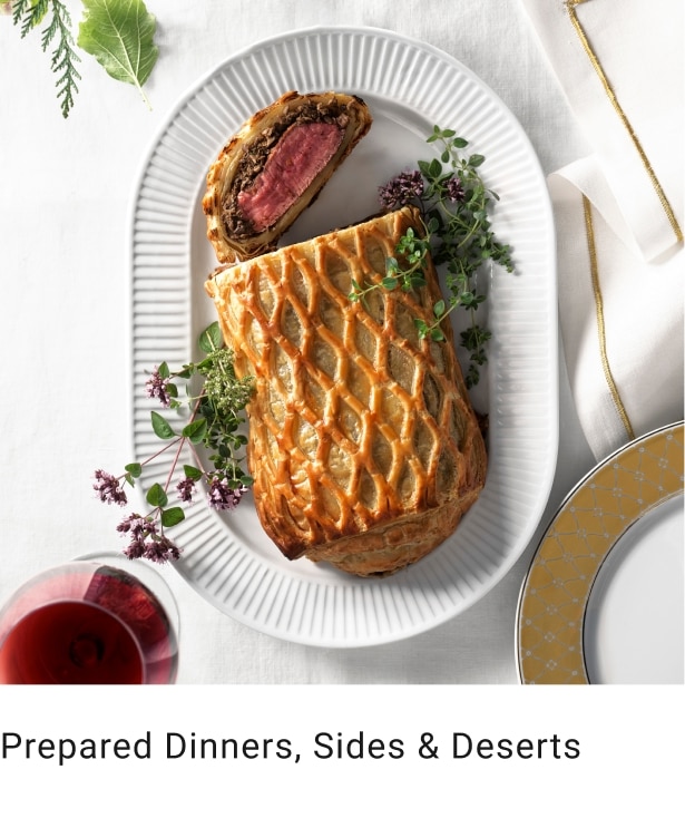 Prepared Dinners, Sides & Desserts