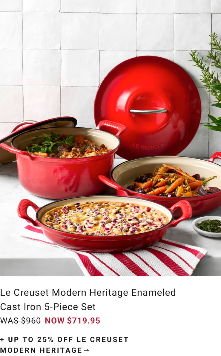 Shop Le Creuset Modern Heritage Shop Le Creuset Modern Heritage