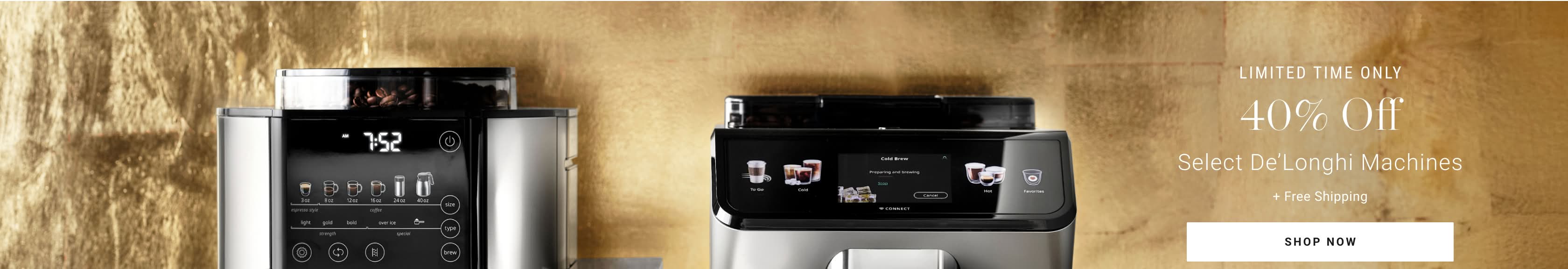 Shop De'longhi Coffee Machines Shop De'longhi Coffee Machines