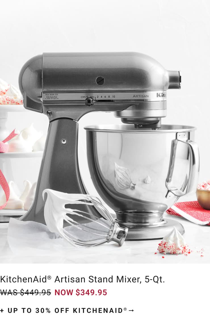 Shop KitchenAid® Stand Mixers & Attachments Shop KitchenAid® Stand Mixers & Attachments