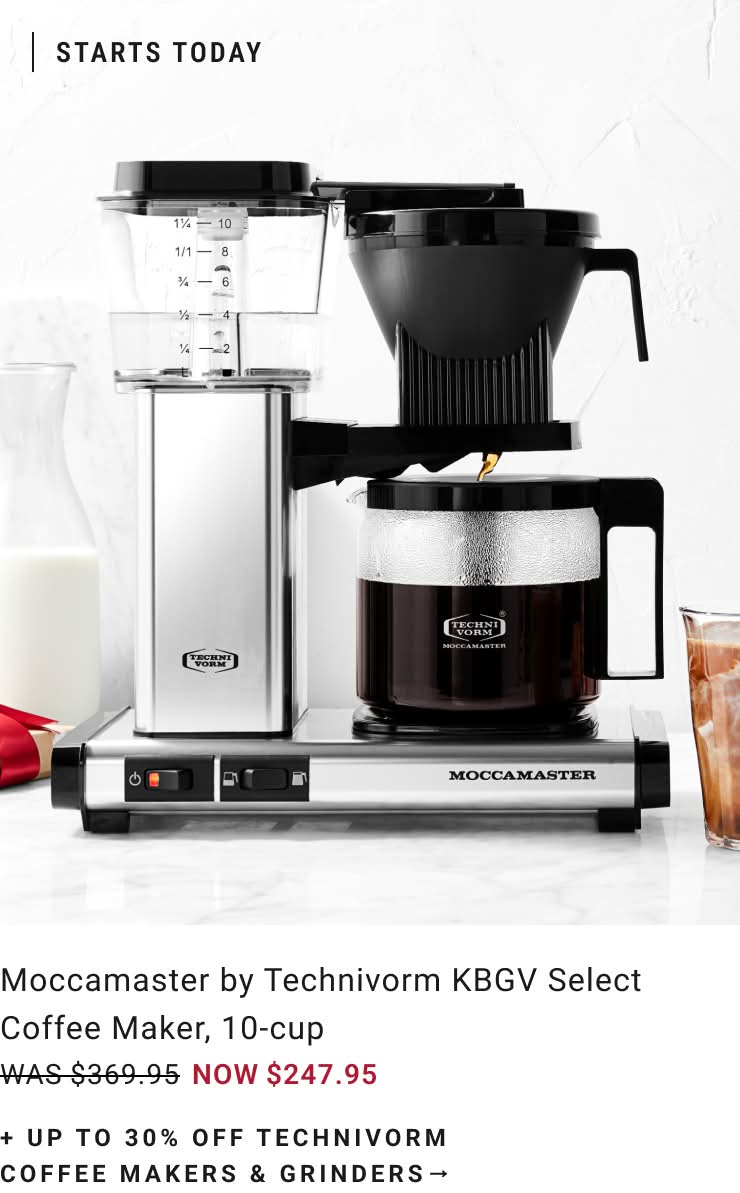 Shop Moccamaster Technivorm 