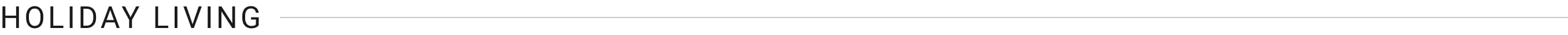 Holiday Living